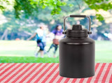 3.8L Double Wall Insulated Stainless Steel Water Bottle Large Hot & Cold Drink Jug V63-954141