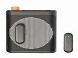 Wireless Lavalier Microphone Portable Voice Amplifier with 2 Mic, Rechargeable Speaker for V1192-AZ-W-18237