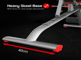 Powertrain 80KG Adjustable Dumbbell Set with FID Weight Bench BF2-040-2-01B