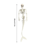 Life Size Mermaid Halloween Outdoor Decorations Movable Posable Joints Realistic Full Body V1366-AZ2-W-18637