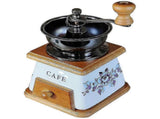 Manual Coffee Grinder - Compact Ceramic Hand Mill for Household Use V1263-JX-4459