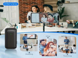 Wireless Lavalier Microphone Set 2.4G Wireless Instant Connection, DSP Smart Noise Reduction, V1232-WXLJMKF002