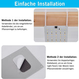 Indoor Full Spectrum LED Plant Grow Light Panel with Smart Timer Adjustable Brightness, 3 Lighting V1341-ZY-YPKDZ5L3-A