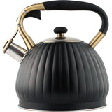 Black Pumpkin Shaped Water Kettle 3.5L V1221-XM-NGSSH-001