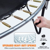 14FT, 450 lbs with Enclosure Net, Ladder, and Curved Pole, Heavy Duty V952-YXBC14YCHWYXD8MMPV0