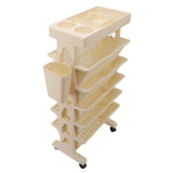 Movable Bookshelf Removable Bookcase Rotatable Multilayer Mobile Bookshelf for Bedroom Dormitory V1294-YM0901-3116230011612
