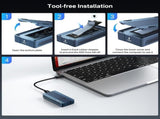 ACASIS TBU405PRO USB4 NVMe M.2 SSD Enclosure 40Gbps 2280 w/ Cooling Fan V28-ELEACATBU405PRO