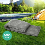 Weisshorn 4M X 2.5M Annex Matting 600GSM Floor Mats Mesh Caravan Camping Annexe ANNEXE-MAT-4M-GREY