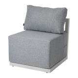 Alfresco Contemporary All-Weather Lounge Set – Charcoal Grey V264-OTF-543A-DGR-7PC