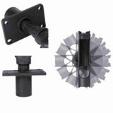 4pcs 360 Degree Fishing Rod Holder Rotatable Fishing Bracket Screws V1308-DSZKI-693