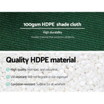 Instahut 50% Shade Cloth 3.66x30m Shade Cloth Sail Heavy Duty Shadecloth Garden Mesh Roll GR SH-CL-366X300-100-GR