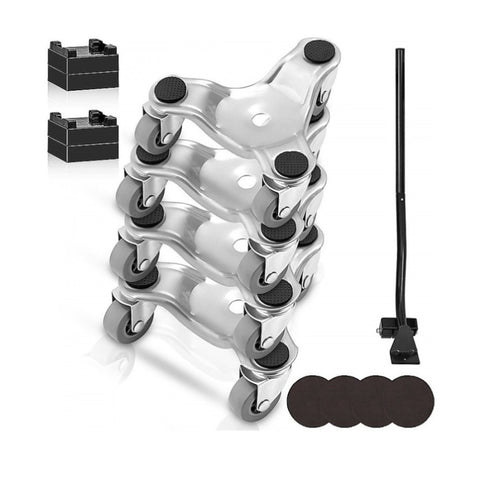4 X All-purpose Dolly Metal Heavy Duty Furniture Mover Slider Set V63-847681