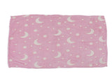 1.5x2m Luminous Blanket Double Side Flannel Star Moon Design Soft Glow in The Dark Blanket for V1294-YM0523-3117220043211