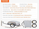 Bike Cargo Trailer, 88/100/160 lbs Load Capacity, Heavy-Duty Bicycle Wagon Cart, Foldable Compact V952-CGKHZHJG100BMFBKOV0