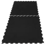 CORTEX 10mm Commercial Interlocking Rubber Gym Tile Mat - Set of 9 V572-CSAC-MATIN10-9