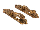 European Style Door Handle Lock Set Aluminum Silent Retro Interior Entry Door Lever Lock with 3 Keys V1294-YM0901-3114250017811