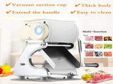 2-in-1 Multi-function Commercial Meat and Vegetable Cutting Machine Manual Meat Slicer Shredder V1107-CS-UAZGGZ8
