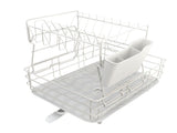 Drain Rack DoubleLayer Dish Rack Countertop Tableware Chopstick Holder for Kitchen V1294-YM0901-3118210203211