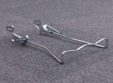 SWETRACE 1Set Iron Bike Bracke for Bikes with Rear Kickstand 38 x 25 x 0.4in Silver V1189-LWWAL-20260327-03735