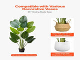 Artificial Bird of Paradise 1829 mm Tall, Fake Tropical Plants with with 13 Trunks & White Pot, Faux V952-RZRDZWTTNZL6CG3Q9001V0