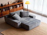 Modern Minimalist Modular Sofa - Dark grey V1316-SOFA-GREY-170-2