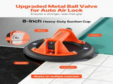 Vacuum Cup, 203 mm Vacuum Glass Lifter with ABS Handle, 180 kg Max Lifting Capacity Tile V952-SDXP8YC240BAN6023001V0