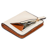Slim PU Coin Purse, Women's Short RFID Blocking Minimalist Ultra-thin V1106-945-44220-PNK-2PCS