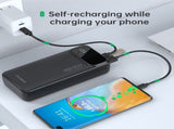 CHOETECH B731 40000mAh Power Bank PD22.5W with Digital Display V28-ELECHOB731
