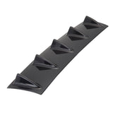 Car Rear Trunk Spoiler Abs Material 1Set 23 x 6 x 2 In V1369-AZ3-W-20678