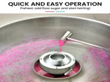 EUROCHEF 1000W Commercial Cotton Candy Machine Fairy Floss Maker V219-FODFLSEUCACM9