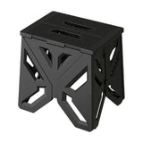 12 Inch Plastic Stools for Adults Capacity Heavy Duty Step Stool Collapsible Stepping Stool Non Slip V1366-AZ2-W-14202