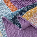 Quirky Quilted coverlet and pillowcovers set Add Personality to Your Space - Queen size V745-MAC080493Q13U