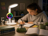 Study Smarter Bundle LED Reading Lamp with Smart Display Pen Holders & Green Magnetic Countdown V888-ELOSUNG54243