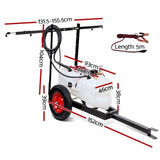 Giantz Weed Sprayer 100L Trailer 1.5M Boom Garden Spray SPRAYER-CART-100L-AB