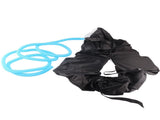 Wall Mounted Air Conditioning Cleaning Cover Bag with Drain Pipe for 11.5P Air Conditioner Black V1294-YM0714-3117210136611