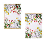 Ashdene Set of 2 Floral Symphony Cotton Kitchen Tea Towels 50 x 70 cm V442-LDE-TEAT-SETOF2FLORALSYMPHONY-MULTI-RE