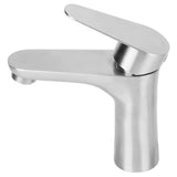 Stainless Steel Hot Cold Faucet Mixer Water Tap Sink Faucet with Single Handle for Bathroom Use V1294-YM0710-3112210068211