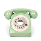 GPO RETRO GPO 746 ROTARY TELEPHONE - GREEN V177-IW-GPO-ROTY-GRN