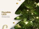 Jingle Jollys Christmas Tree 2.4m Xmas Tree Decorations 1488 LEDs XM-TR-E-WELL-8F-LED-N
