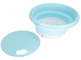 7L Mini Washing Machine Portable Foldable Clothes Underwear Laundry Washer GreenUK Plug 100240V V1294-YM0901-3113210037813