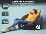 Laser Gaming Bean Bag with Pocket & Headphone Strap V1031-PCO-TUBEB-555