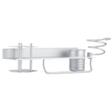 Space Aluminum Wall Mounted Bathroom Storage Shelf Towel Rack Tissue Box Set Accessories V1294-YM0901-3112200105311