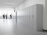 One-Door Office Gym Shed Clothing Locker Cabinet V63-832321
