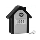 Wall Mounted Security Key Safe Box Adjustable 4 Digit Combinations Lock for Home V1369-AZ3-W-21151