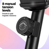 Everfit Under Desk Exercise Bike Magnetic Resistance Cardio workouts 120kg Capacity EB-F-DB-01-BK