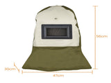 Unimac Sandblasting Safety Hood, Built-in Hard Hat, Abrasive Sand Blasting PPE Equipment V219-SBLHATUMT01A