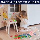 Office Chair Mat for Hard Wood Floors - 30"x48" Heavy Duty Anti-Slip Hardwood Floor Protector Rug V1258-DP02-C-1282