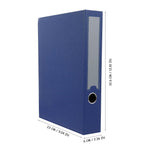 Document Folder Blue Desktop File Organizer for Home and Daily Paper Storage V1370-AZ4-14899