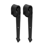 Barn Door Hanging Wheel Carbon Steel Pulley Roller with Screw Sliding Door Hardware Kit V1294-YM0901-3114210066811