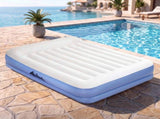 Weisshorn Queen Air Mattress with Rechargeable Cordless Pump 41cm AMAT-PLO02-41-Q-WHBL